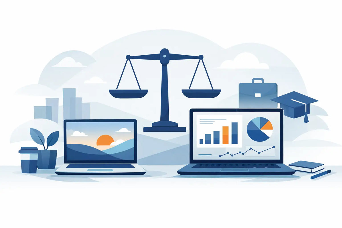 14 versus 15 inch laptop voor werk en studie