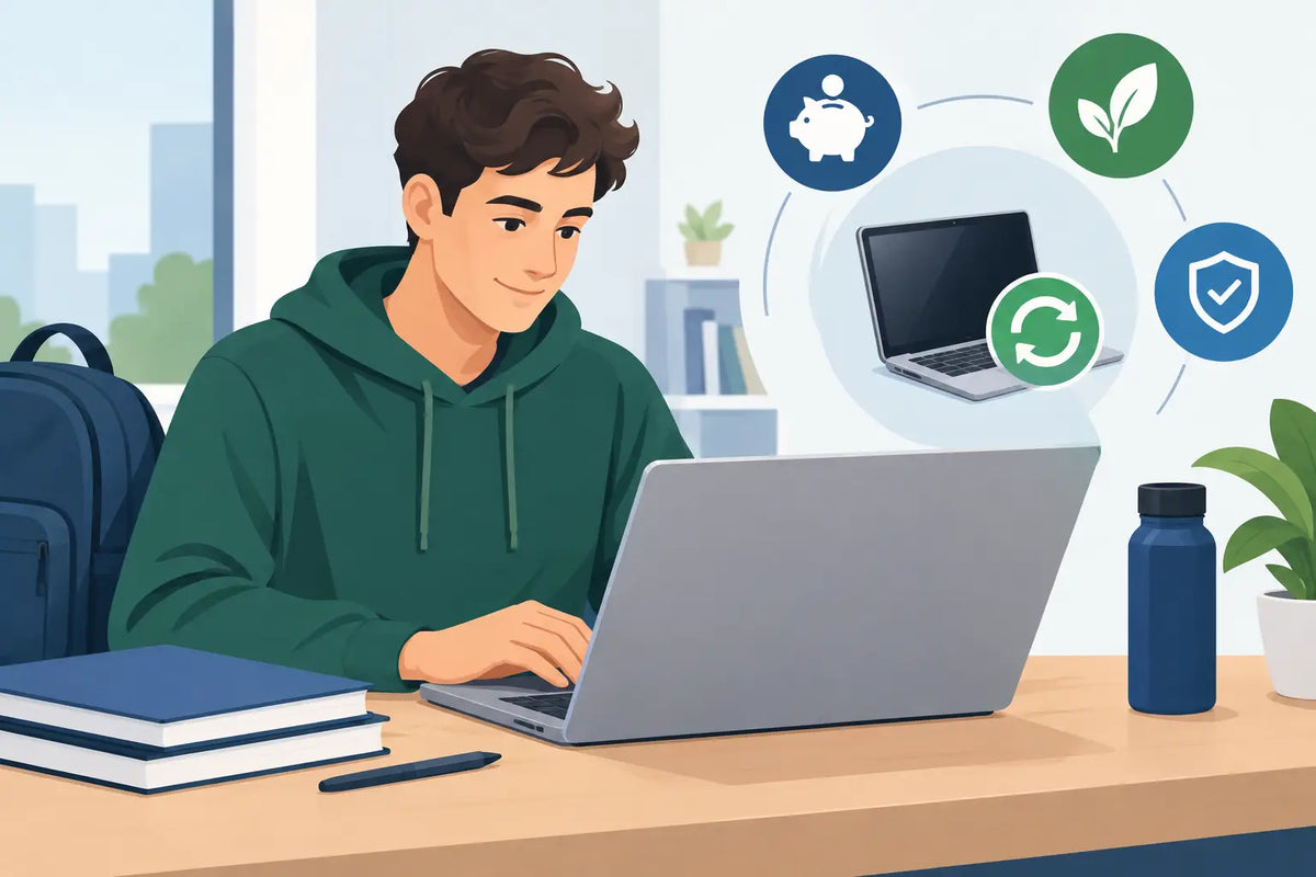 Waarom een student een refurbished business laptop koopt
