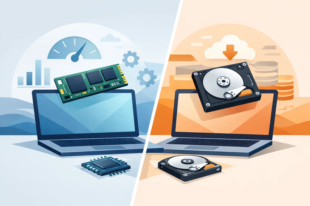 SSD versus HDD laptop: wat past bij uw gebruik?