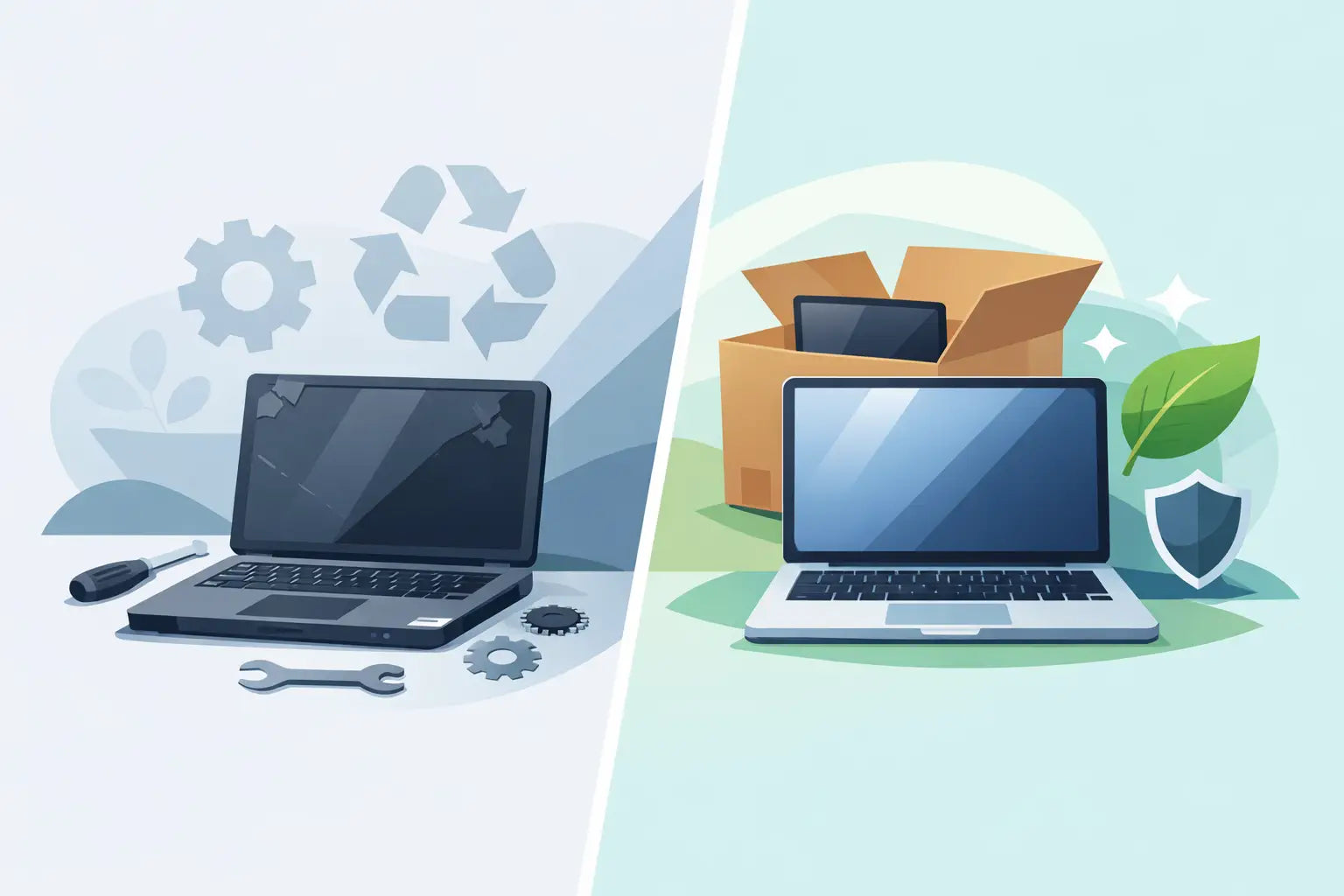 Verschil refurbished en renewed laptop