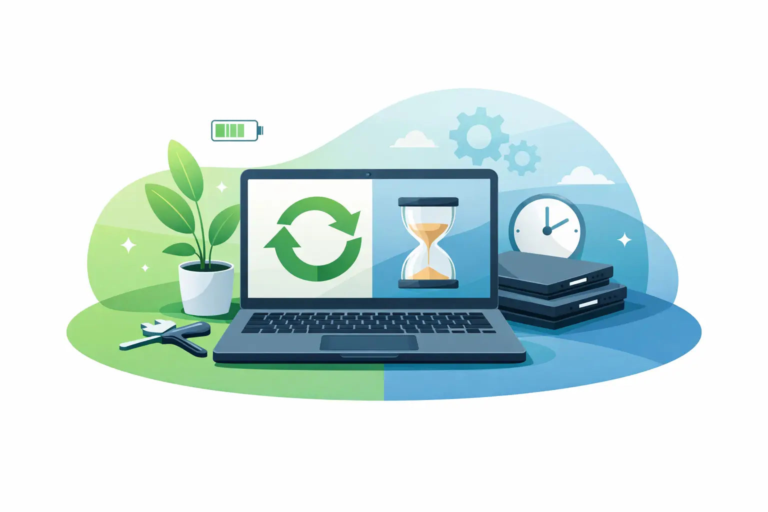 Hoe lang gaat een refurbished laptop mee?