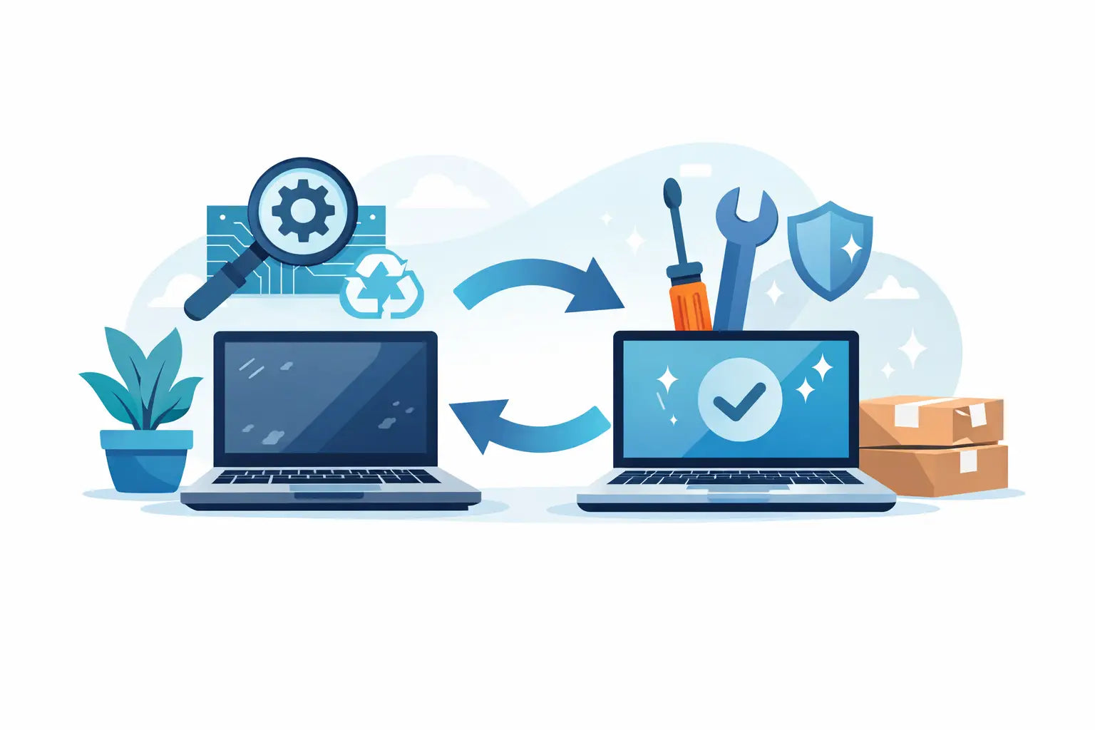 Wat is een refurbished laptop precies?