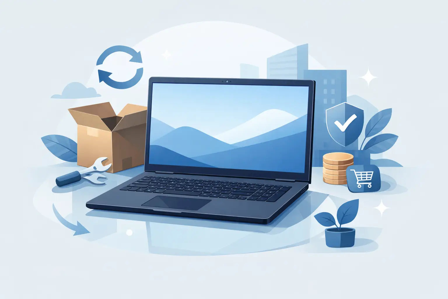 Refurbished laptop 17 inch kopen?