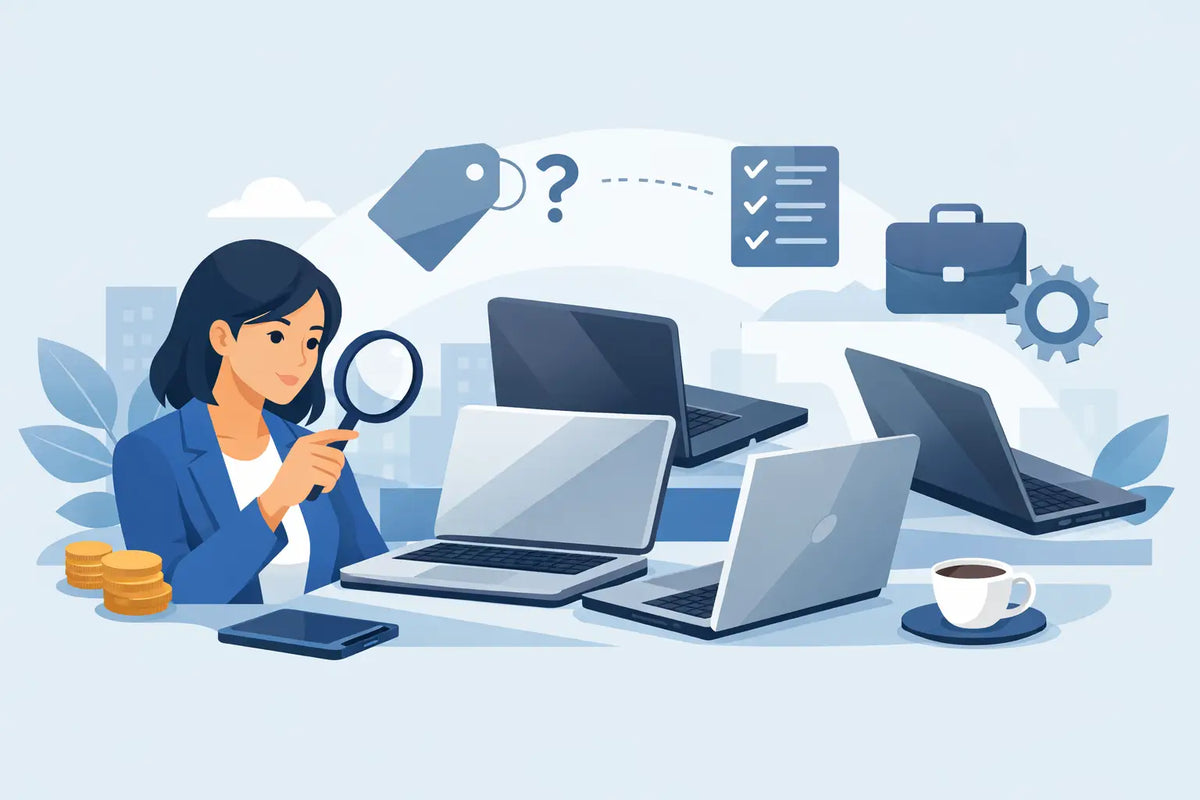 Hoe vind je een betaalbare werklaptop voor werk?