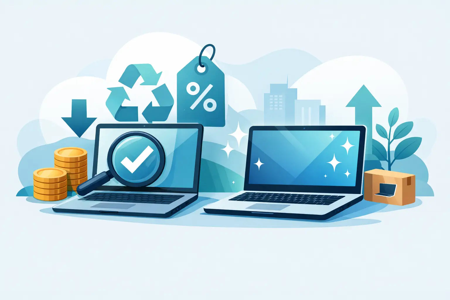 Waarom zijn refurbished laptops goedkoop?