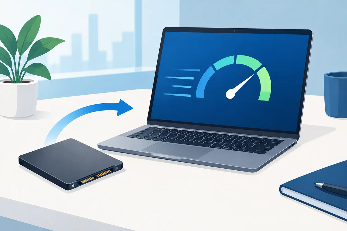 Laptop upgraden met SSD: sneller werken