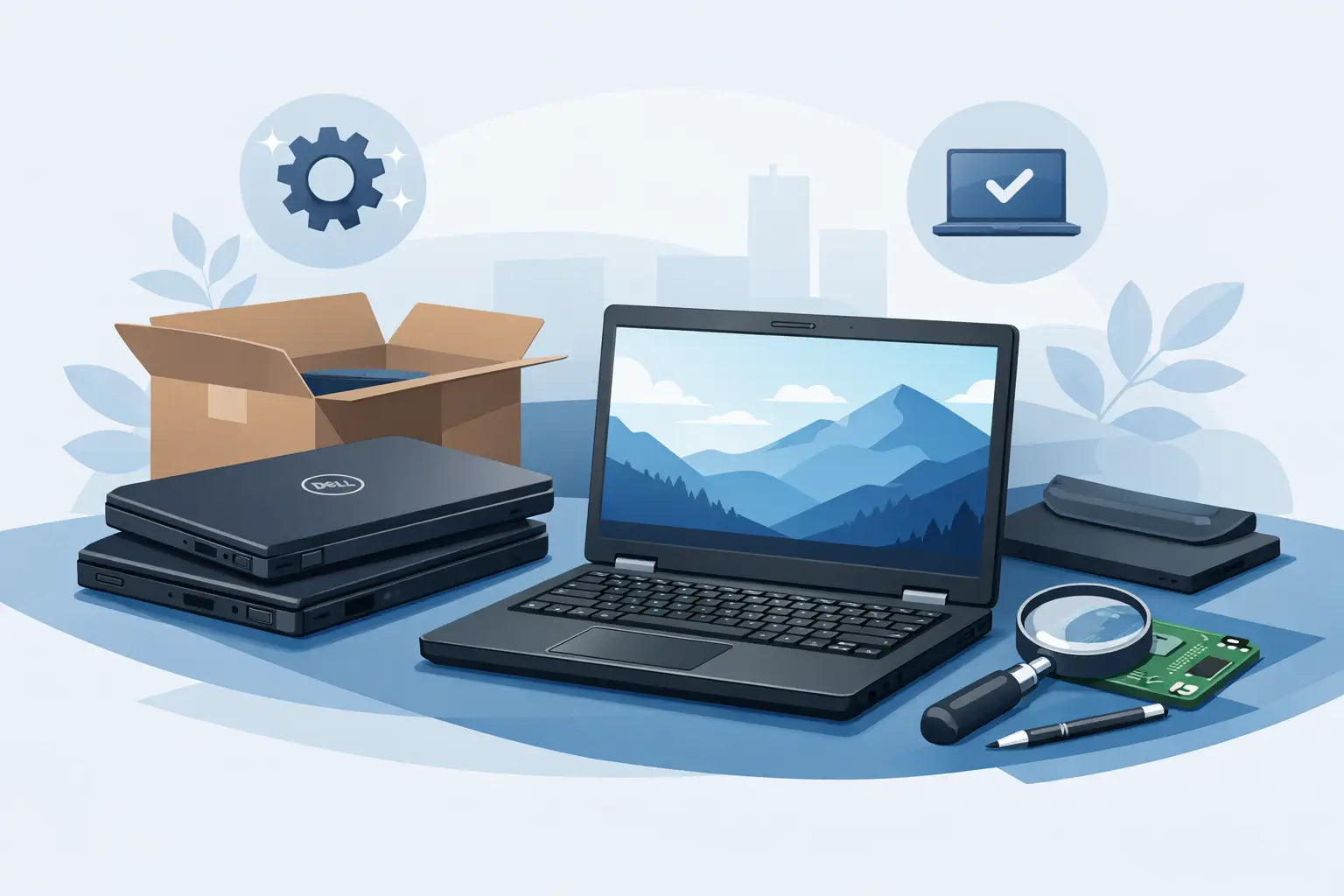 Review refurbished Dell Latitude laptops