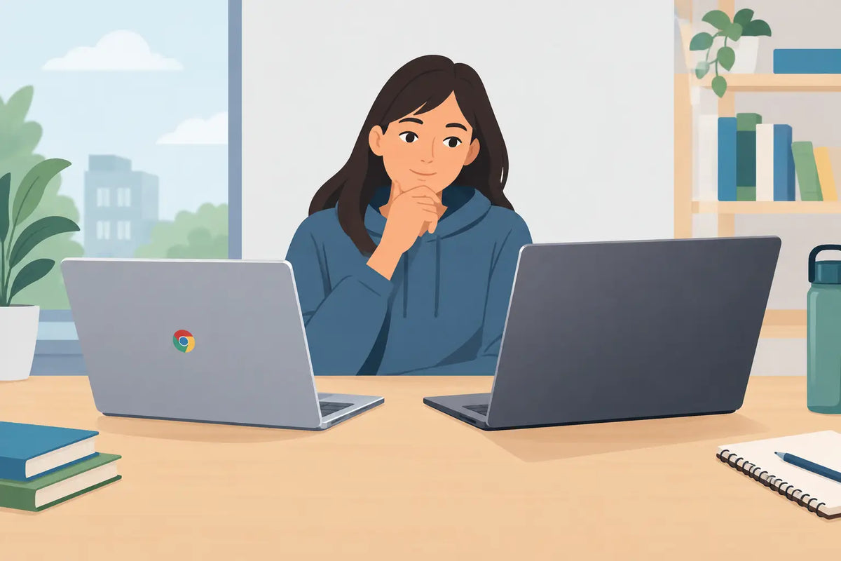 Chromebook versus laptop voor studenten kiezen