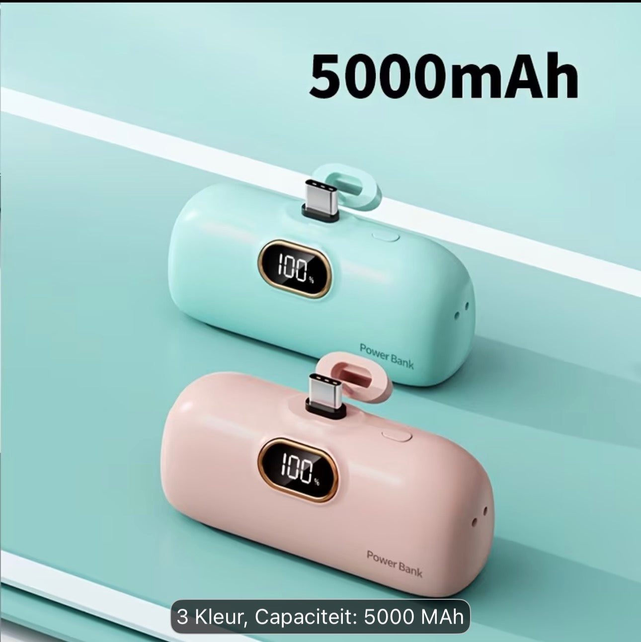 Draagbare Powerbank 5000mAh