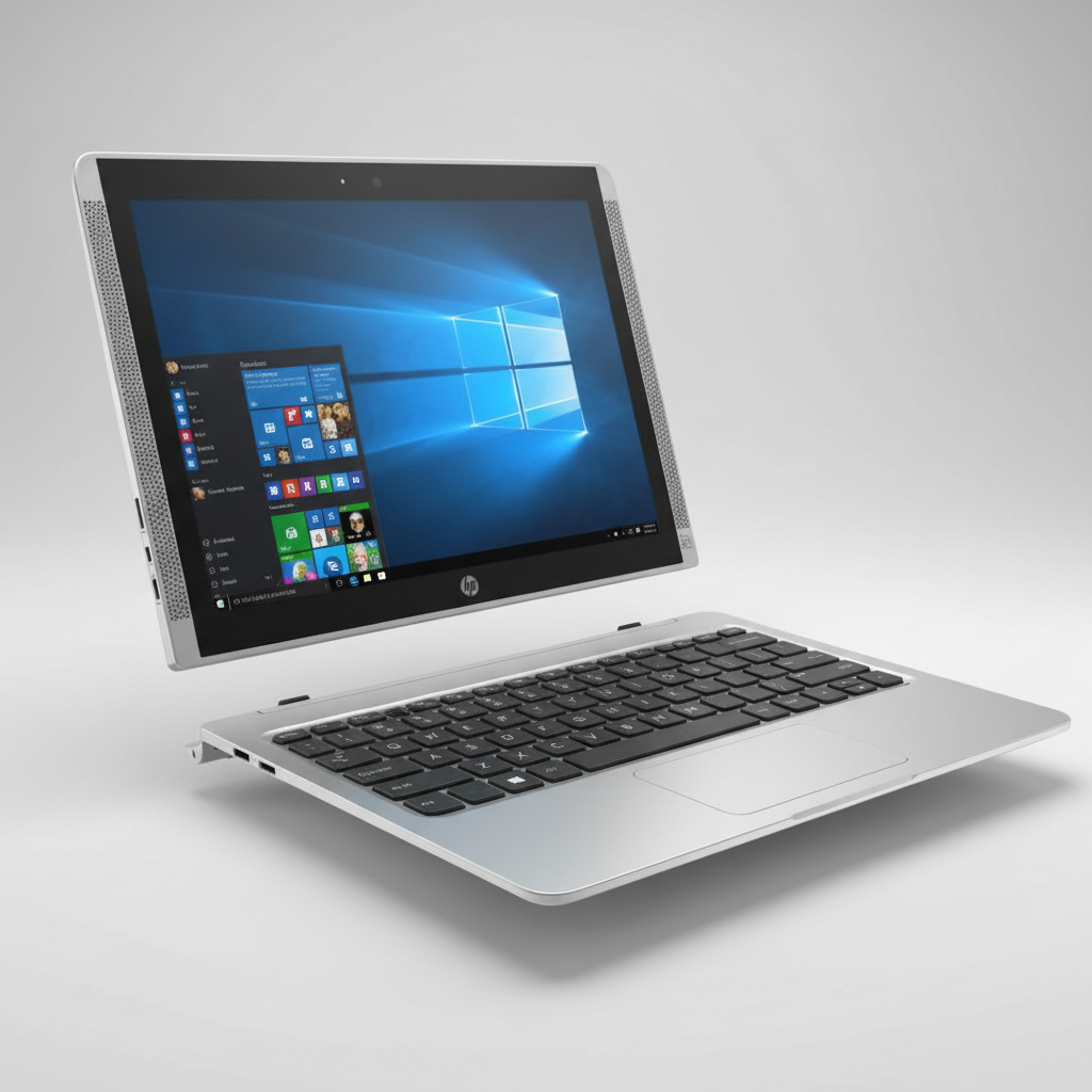 HP Pavilion X2 grijze achtergrond foto 1