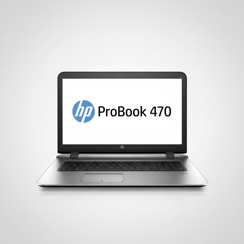 HP ProBook 470 G3 foto 1 grijze achtergrond