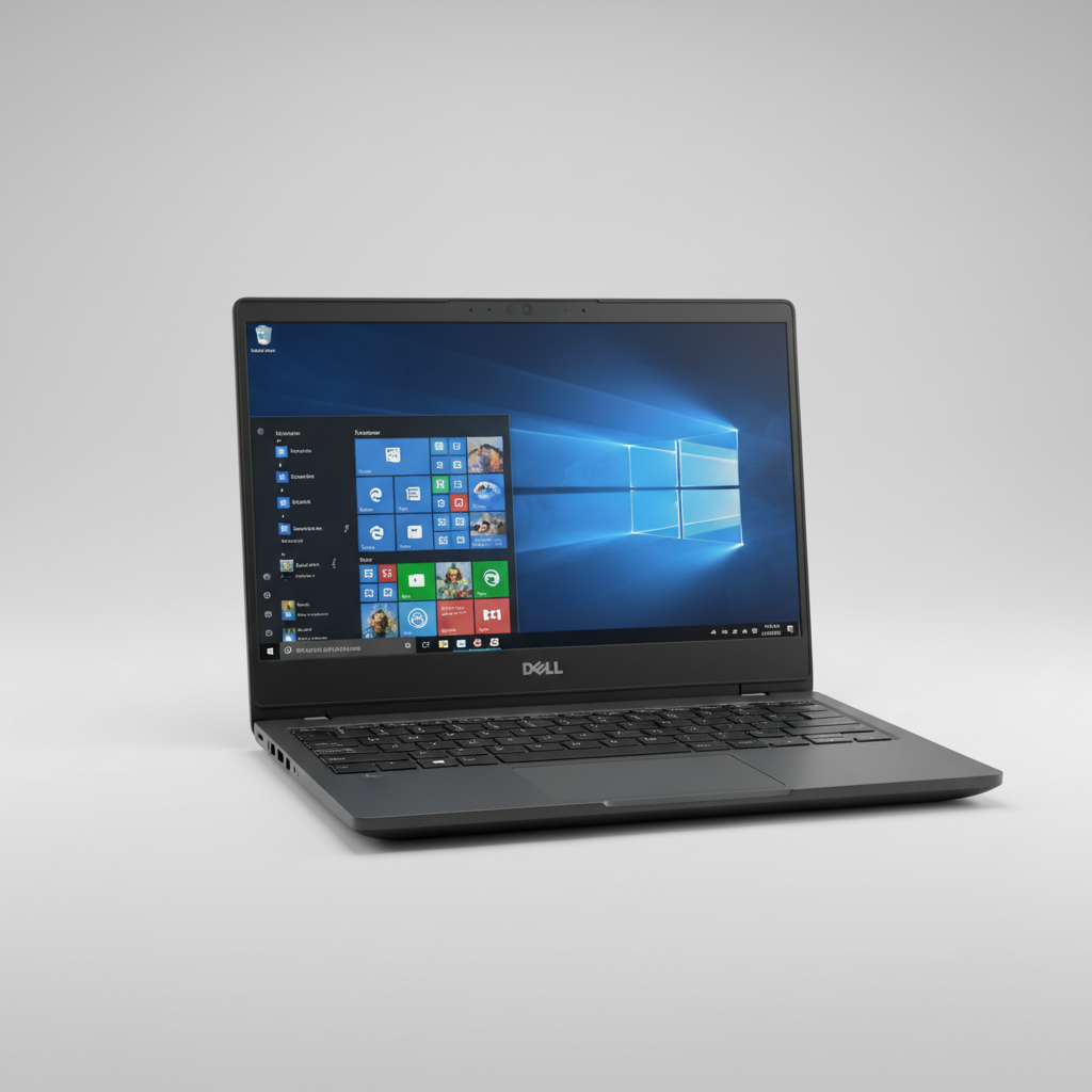 Dell Latitude 7400 grijze achtergrond foto 2