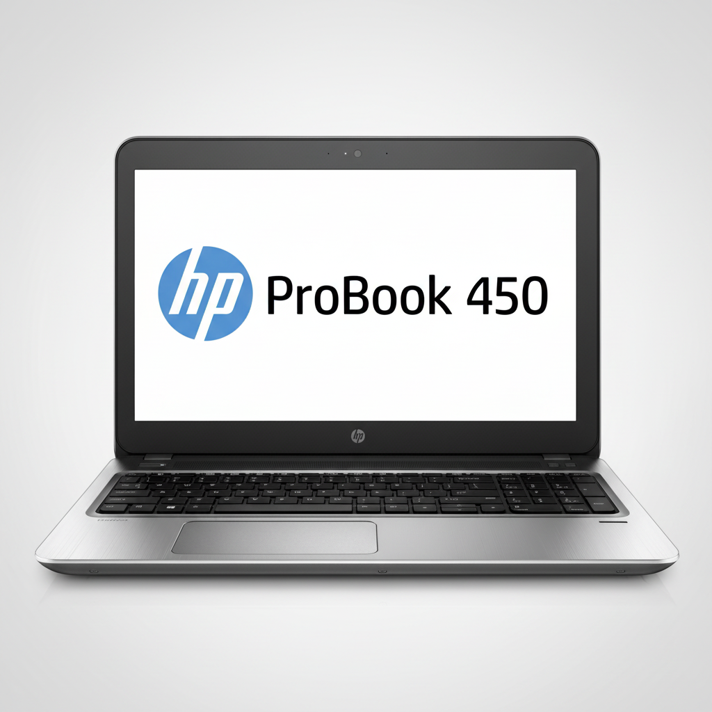 HP ProBook 450 G4 grijze achtergrond foto 1