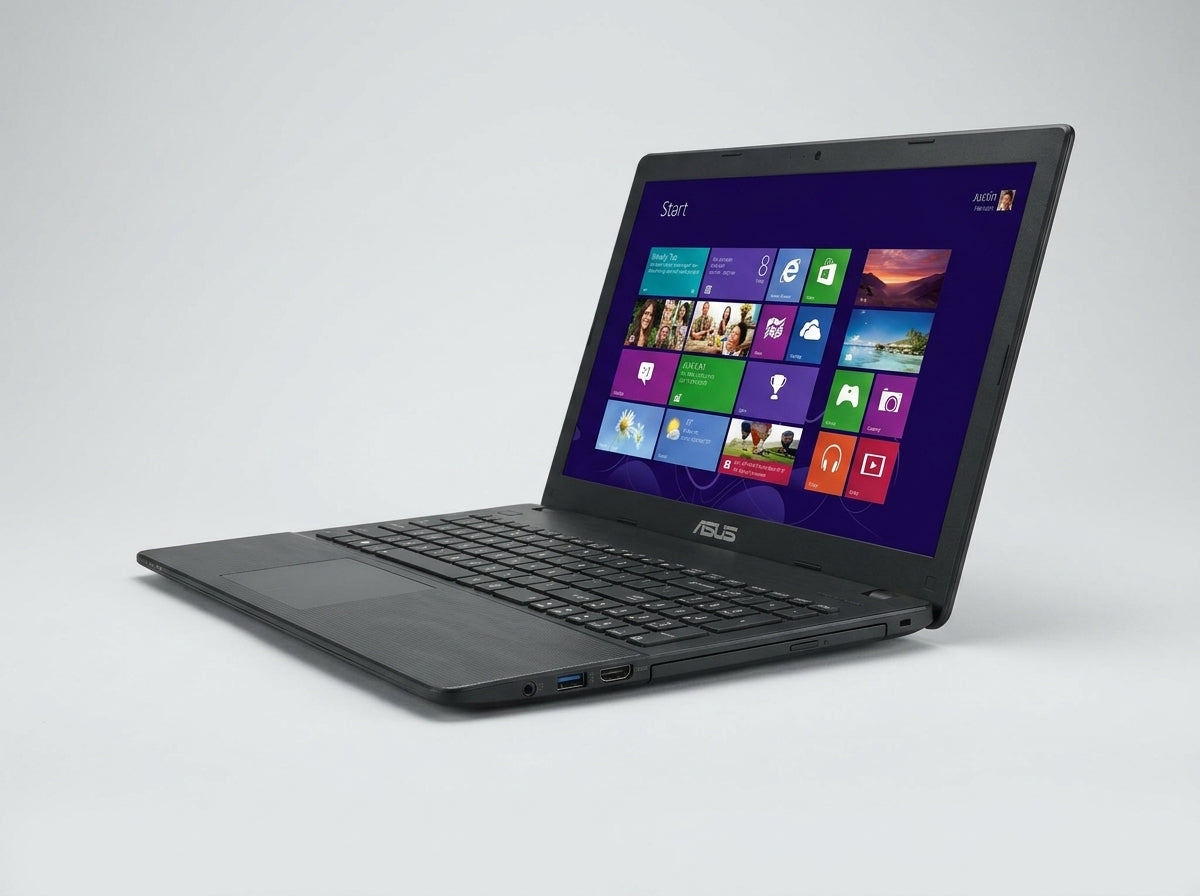 Laptop — Side Profile Connectivity View | Generated by Modelize