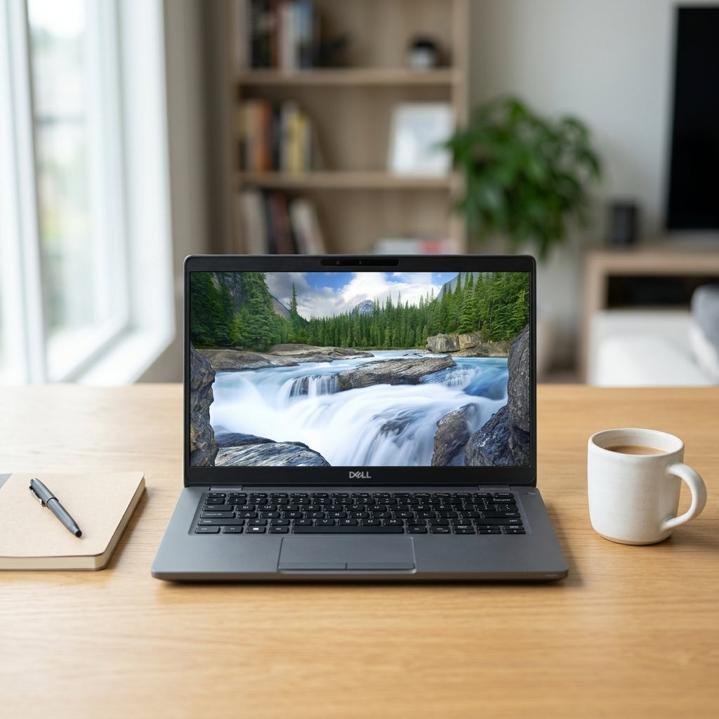Laptop — Professional Workspace Context | Generated by Modelize