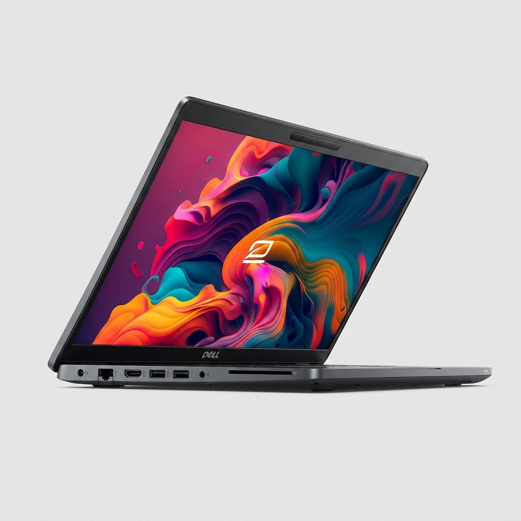 Laptop — Side Profile and Ports | Generated by Modelize