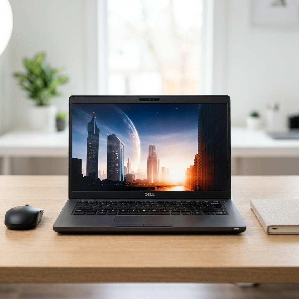 Business Laptop — Modern Workspace Context | Generated by Modelize