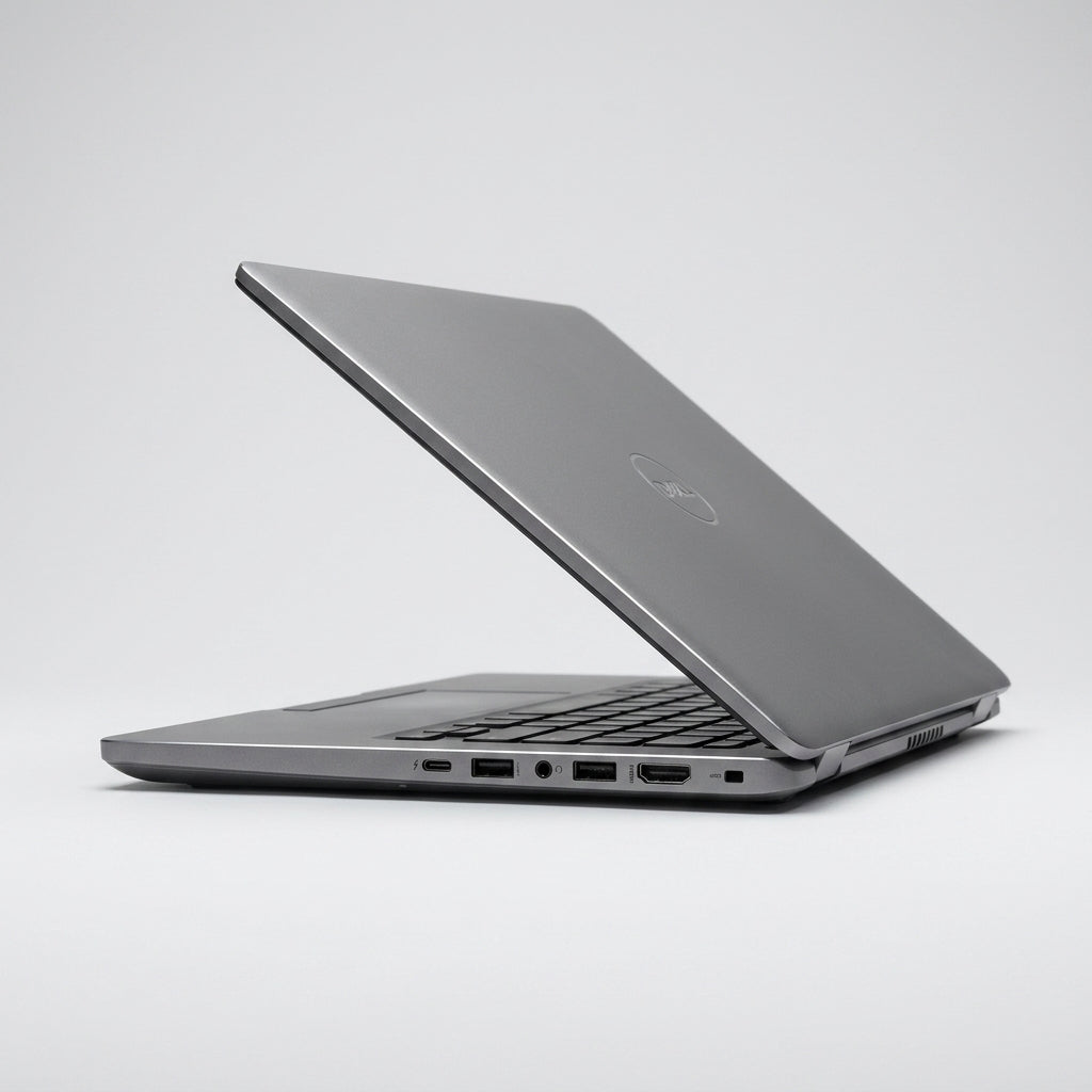 Laptop — Side Profile and Ports | Generated by Modelize