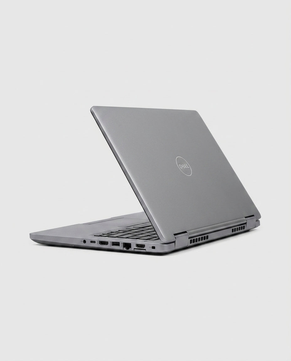 Business Laptop — Rear Connectivity Studio | Generated by Modelize