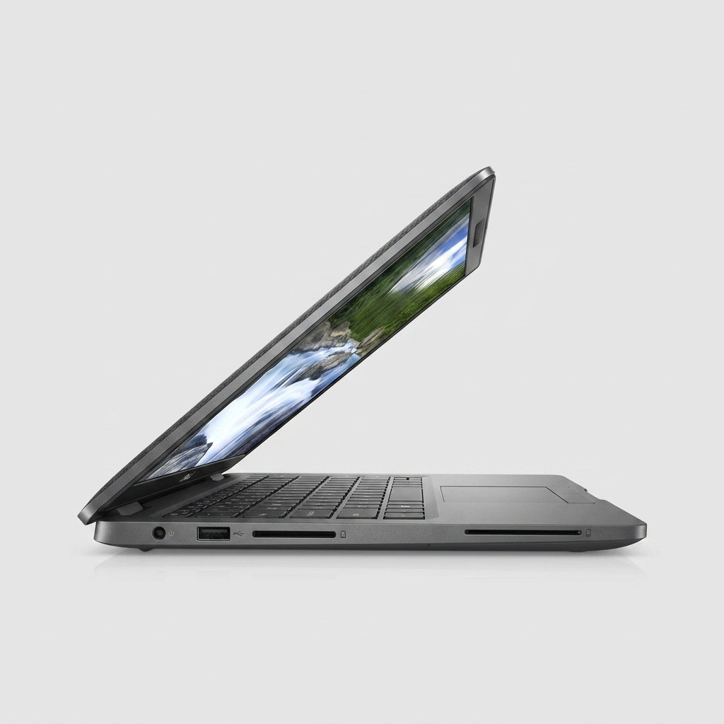 Laptop — Side Profile and Ports | Generated by Modelize