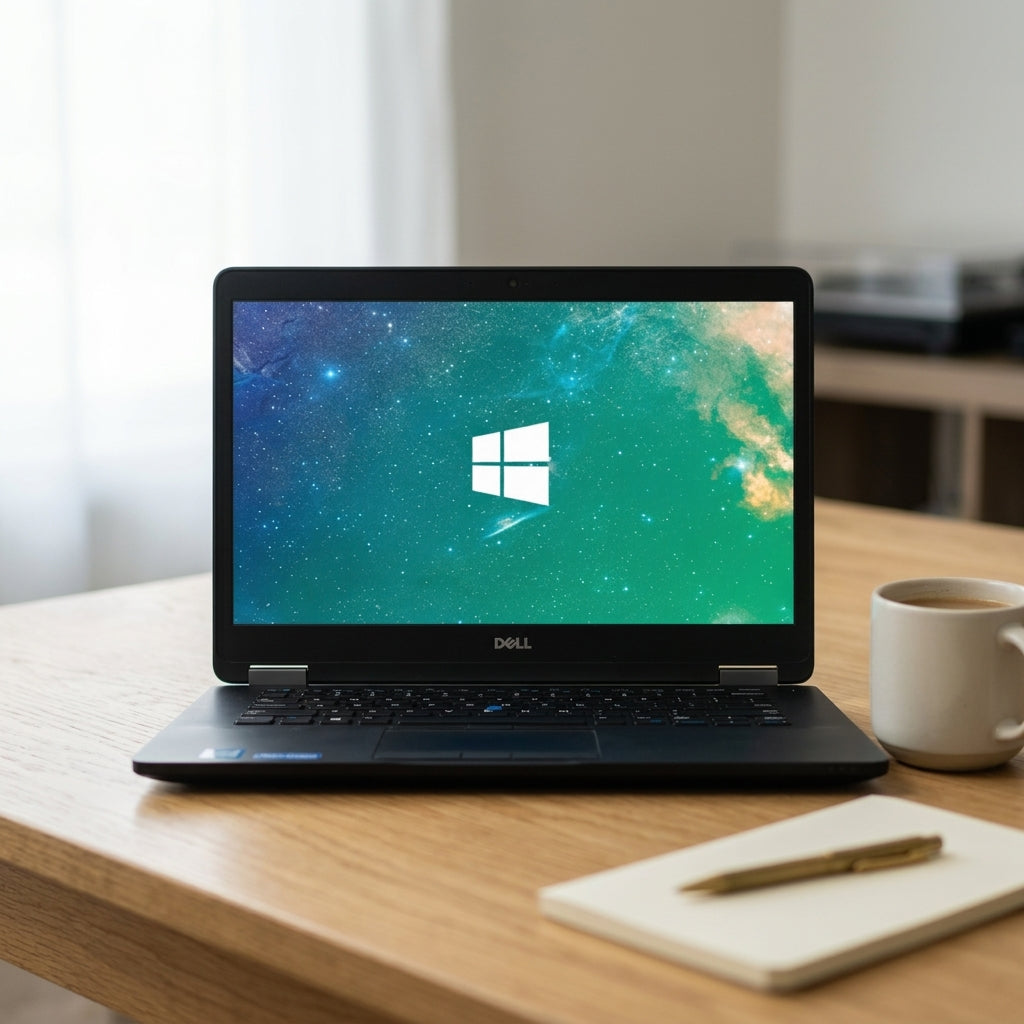 Business Laptop — Professional Workspace Context | Generated by Modelize