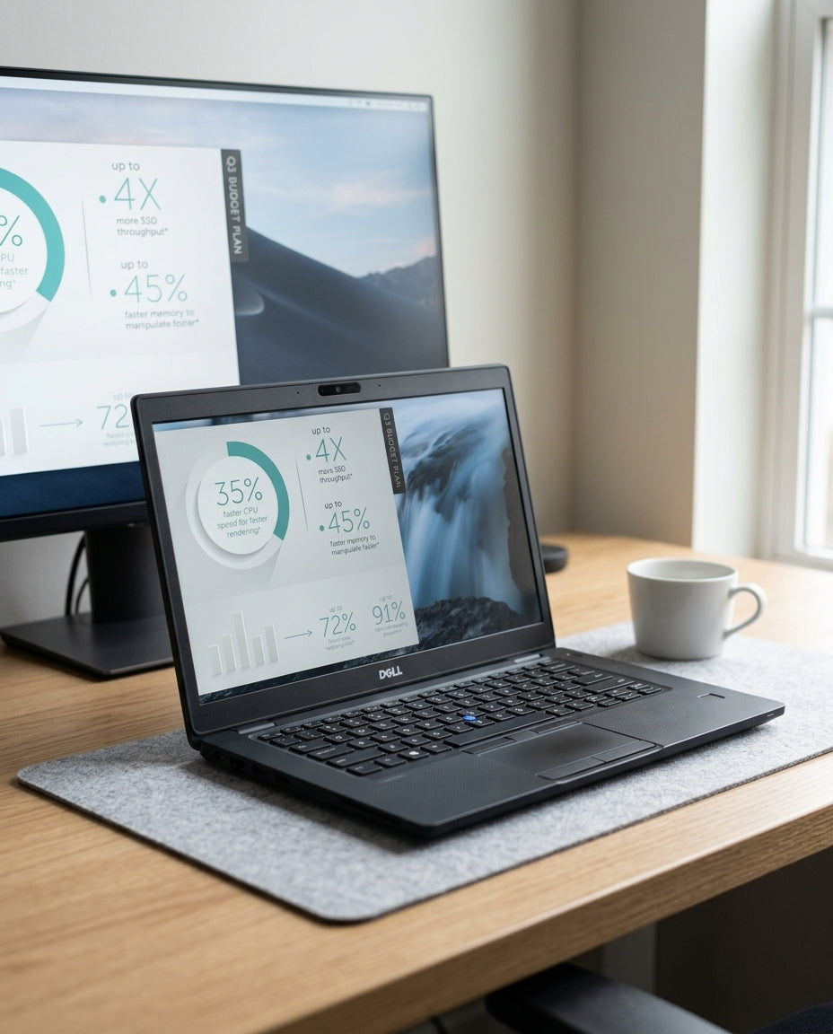 Laptop — Minimalist Desktop Lifestyle | Generated by Modelize