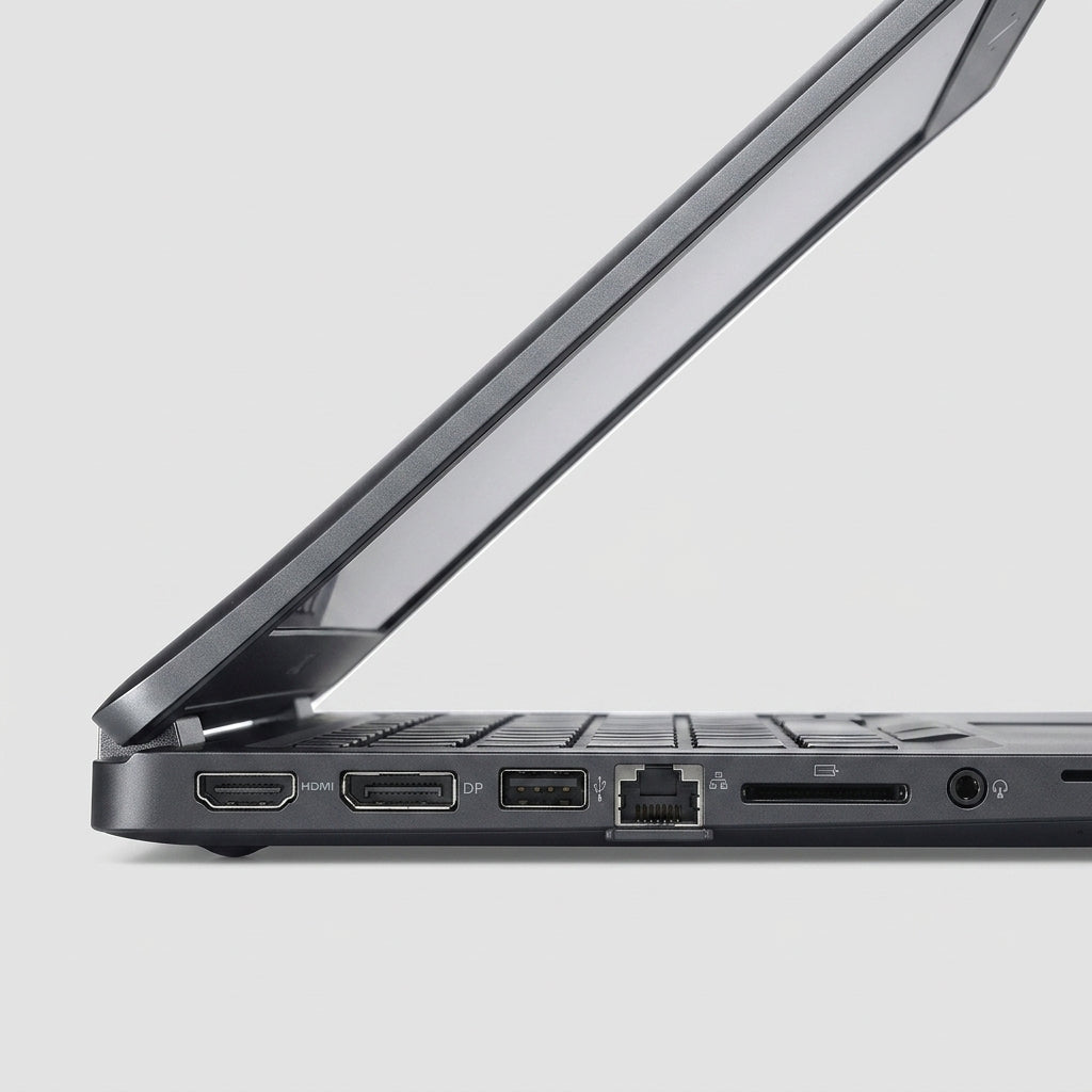 Laptop — Side Profile Detail | Generated by Modelize