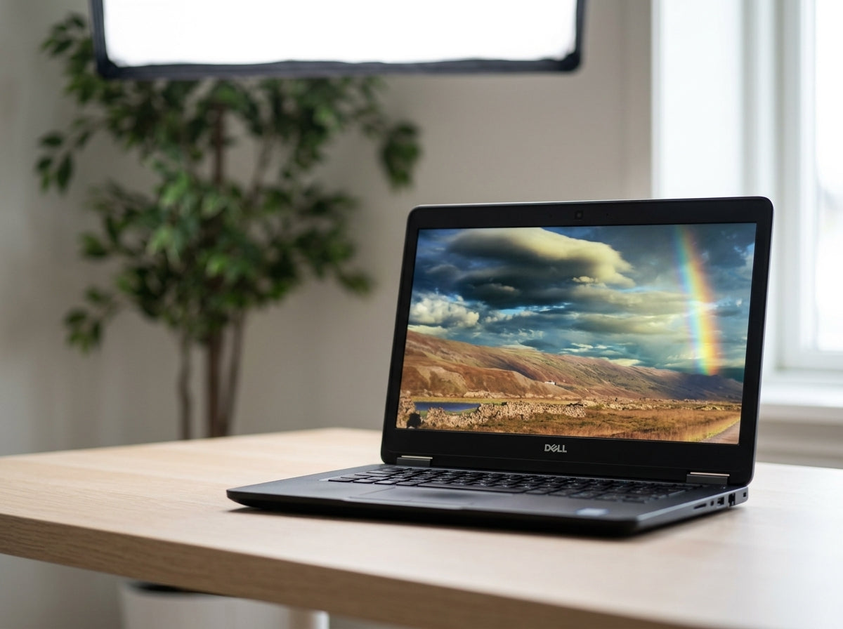 Business Laptop — Modern Workspace Context | Generated by Modelize