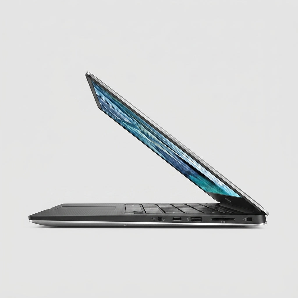 Laptop — Side Profile and Ports | Generated by Modelize