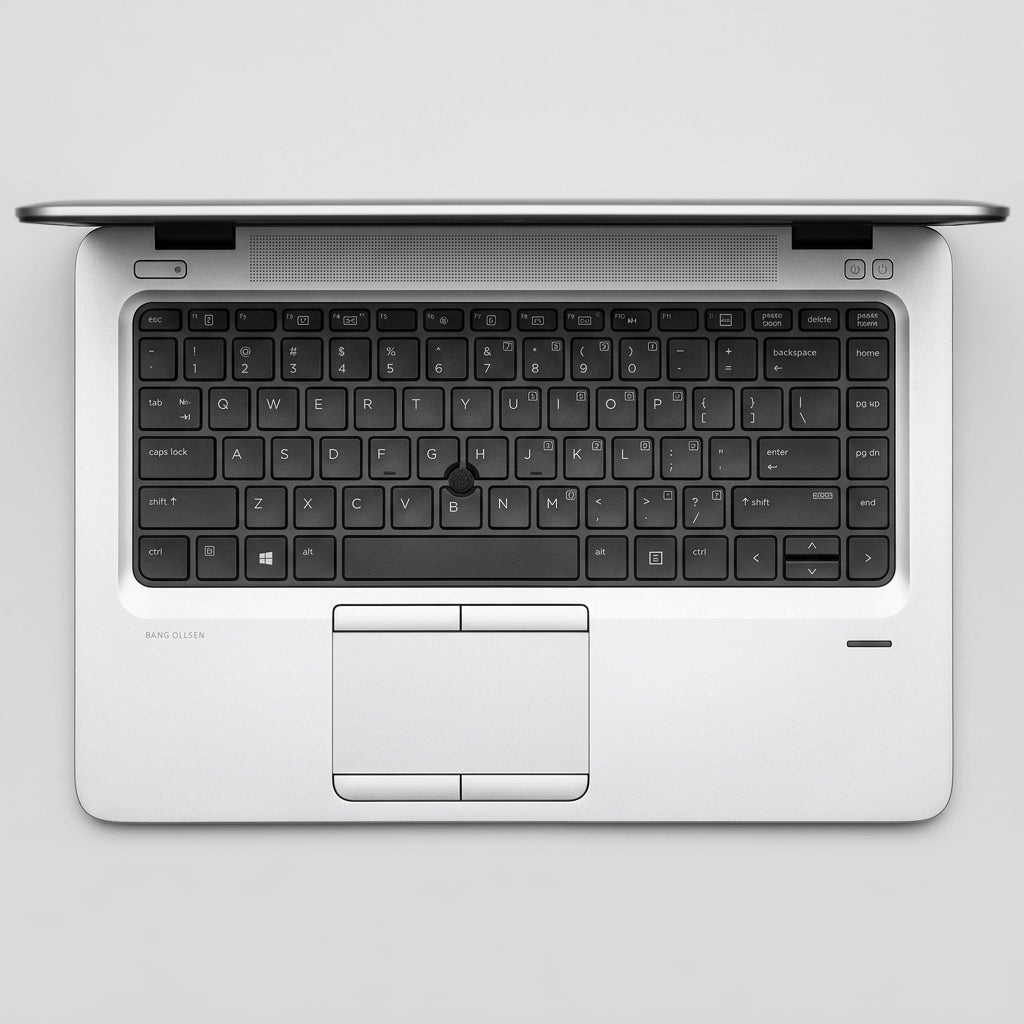 Business Laptop — Keyboard and Trackpad | Generated by Modelize